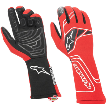 Alpinestars Tech-1 START V3 Race Gloves Red <br>SFI 3.3/5