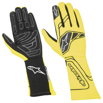 Alpinestars Tech-1 START V3 Race Gloves Yellow Fluo <br>SFI 3.3/5