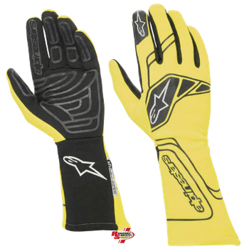 Alpinestars Tech-1 START V3 Race Gloves Yellow Fluo <br>SFI 3.3/5