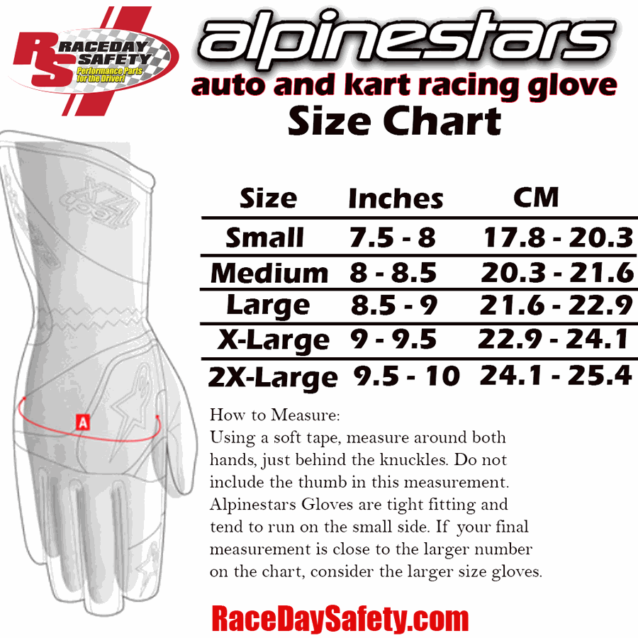 Alpinestars Tech-1 Start V4 Auto Race Gloves Black <br>SFI 3.3/5