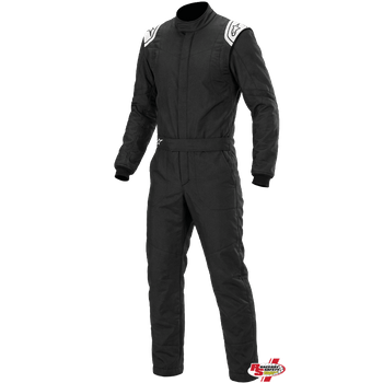 Alpinestars Vapor S Youth Auto Racing Suit Black/White <br>SFI 3.2A/5