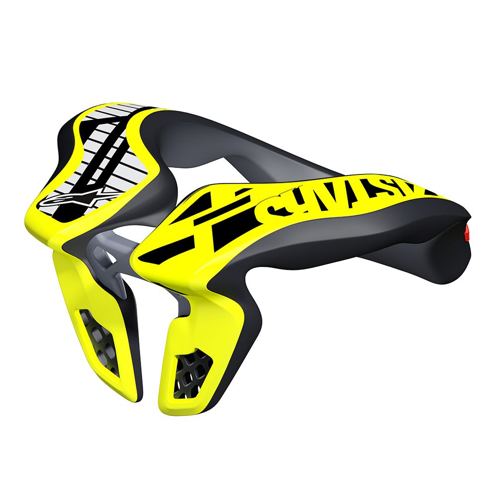 Alpinestars Youth Neck Support Black/Yellow