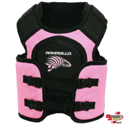 Armadillo Kart Racing Youth Chest/Rib Vest Pink<br>SFI 20.1