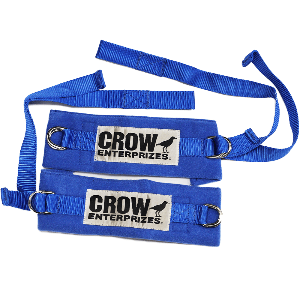 Crow Adult 3 Inch Individual Arm Restraints SFI 3.3 Blue