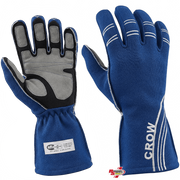 Crow All Star Nomex® Gloves Blue <br>SFI 3.3/5