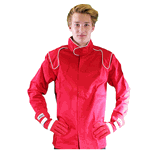 Crow Junior Race Jacket Red <br>SFI 3.2A/1