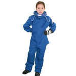 Crow Junior Race Pants Blue <br>SFI 3.2A/1