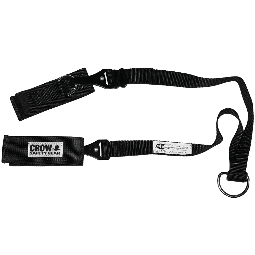 Pro1 Arm Restraints - Black, SFI 3.3 Certified (Free Shipping)