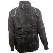 Crow Racing Jacket Black -- Product Closeout Small <br>SFI 3.2A/5