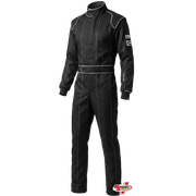 Crow "To the Limit" Junior Legacy Racing Suit Black <br>SFI 3.2A/1