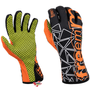 FreeM K-Slight 22 Kart Racing Gloves Black/Flo Orange