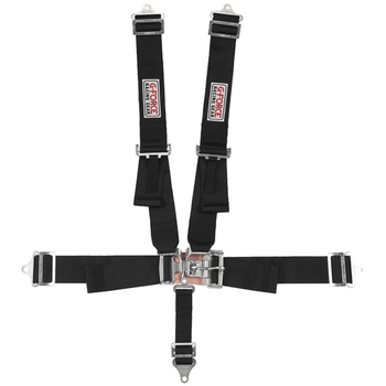 G-Force Racing Gear 6000 L&L 5-Point Pull-Down Harness Black <br>SFI 16.1