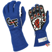 G-Force G-Limit RS Auto Race Gloves Blue <br>SFI 3.3/5