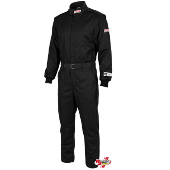 G-Force GF125 Youth Race Suit Black <br>SFI 3.2A/1