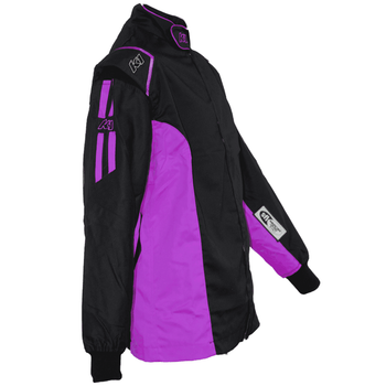 K1 RaceGear Challenger Racing Jacket Black/Purple <br>SFI 3.2A/1