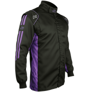 K1 RaceGear Challenger Racing Jacket Black/Purple <br>SFI 3.2A/1