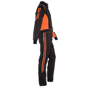 K1 RaceGear Challenger Racing Suit Black/Orange <br>SFI 3.2A/1