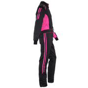 K1 RaceGear Challenger Racing Suit Black/Pink <br>SFI 3.2A/1