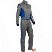 K1 RaceGear Challenger Racing Suit Gray/Blue <br>SFI 3.2A/1