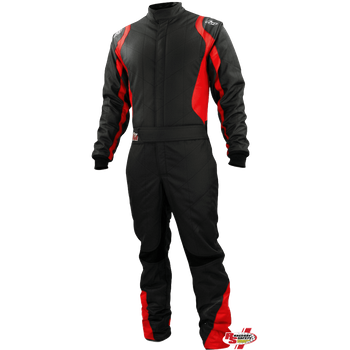 K1 RaceGear Precision II Nomex Racing Suit Black/Red <br>SFI 3.2A/5