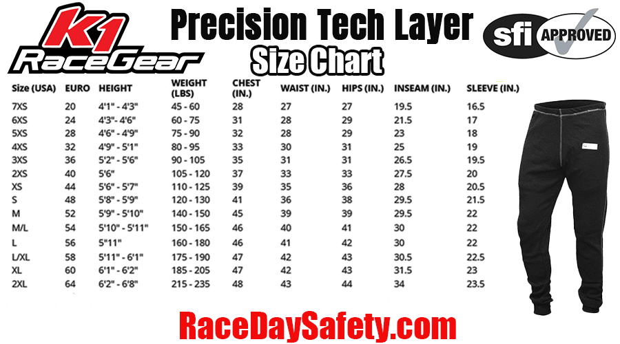 K1 RaceGear Precision Tech Layer Pants <br>SFI 3.3 