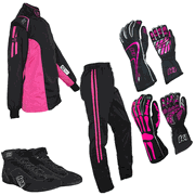 K1 RaceGear Challenger Pink Package: Includes Challenger Race Jacket, Challenger Race Pants, Race Gloves and Challenger Race Shoes