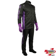 K1 RaceGear Challenger Purple Package: Includes Challenger Race Jacket, Challenger Race Pants, Track-1 Race Gloves and Challenger Race Shoes