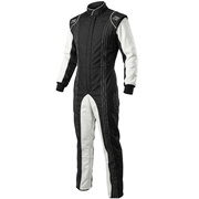 K1 RaceGear GK2 Kart Suit Black/White