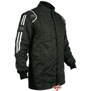 K1 RaceGear Sportsman Racing Jacket Black/White <br>SFI 3.2A/5