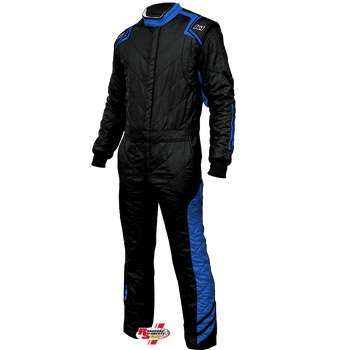 K1 RaceGear Aero Auto Racing Suit Black/Blue <br>SFI 3.2A/5