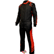 K1 RaceGear Aero Auto Racing Suit Black/Red <br>SFI 3.2A/5