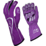 K1 RaceGear Challenger Purple Package: Includes Challenger Race Suit, Track-1 Race Gloves and Challenger Race Shoes