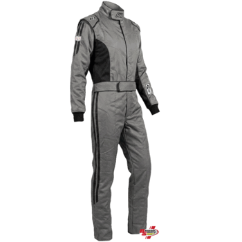 K1 RaceGear Challenger Racing Suit Gray/Black <br>SFI 3.2A/1