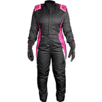 K1 RaceGear Layla Women's Race Suit Black/Pink <br>SFI 3.2A/5
