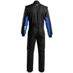 K1 RaceGear Outlaw Fire Suit Black/Blue <br>SFI 3.2A/5