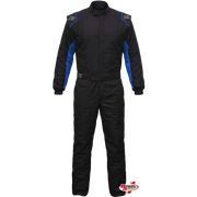 K1 RaceGear Outlaw Fire Suit Black/Blue <br>SFI 3.2A/5