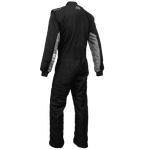 K1 RaceGear Outlaw Fire Suit Black/Gray <br>SFI 3.2A/5