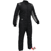 K1 RaceGear Outlaw Fire Suit Black/Gray <br>SFI 3.2A/5