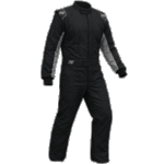 K1 RaceGear Outlaw Racing Suit Black/Gray <br>SFI 3.2A/5