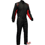 K1 RaceGear Outlaw Fire Suit Black/Red <br>SFI 3.2A/5