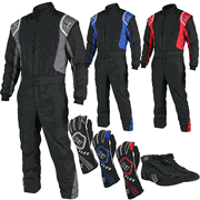 K1 RaceGear Young Gun Precision Package: Includes Precision II Race Suit, FLEX Race Gloves and Challenger Race Shoes