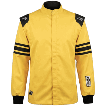 K1 RaceGear "RaceDay" Yellow Crew Jacket <br>SFI 3.2A/1