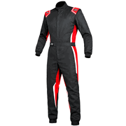 K1 RaceGear Speed 2 Kart Racing Suit Black/Red