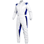 K1 RaceGear Speed 2 Kart Racing Suit White/Blue
