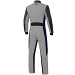 K1 RaceGear Strata Kart Racing Suit Gray/Blue