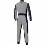 K1 RaceGear Strata Kart Racing Suit Gray/Blue