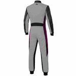 K1 RaceGear Strata Kart Racing Suit Gray/Pink