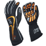 K1 RaceGear Vortex Flo Orange 2 pc Package: Includes Vortex Race Jacket, Pants, Race Gloves and Challenger Shoes