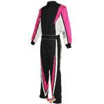K1 RaceGear VORTEX Racing Suit Flo Pink/Black/White <br>SFI 3.2A/1
