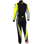 K1 RaceGear VORTEX Racing Suit Flo Yellow/Gray/Black <br>SFI 3.2A/1